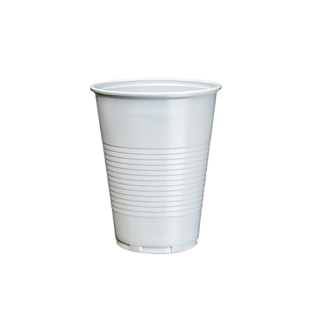 Vasos de Plástico Descartables Blancos Bella Cup x3000U