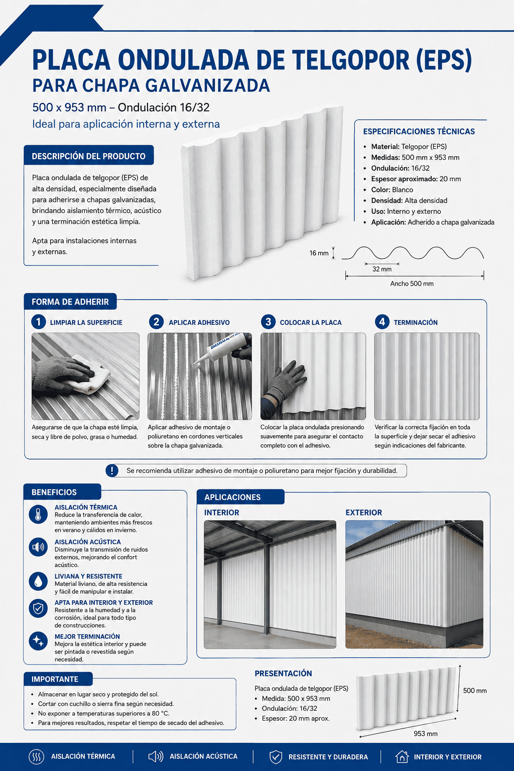 Aislación De Chapa Galvanizada - Imagen 3